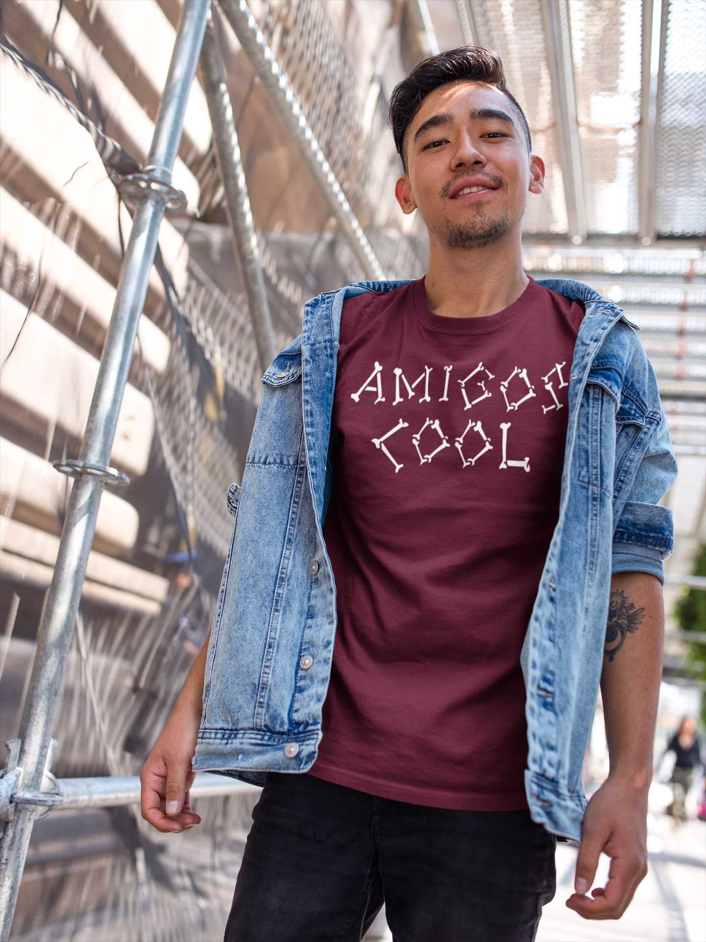 BONES MAROON