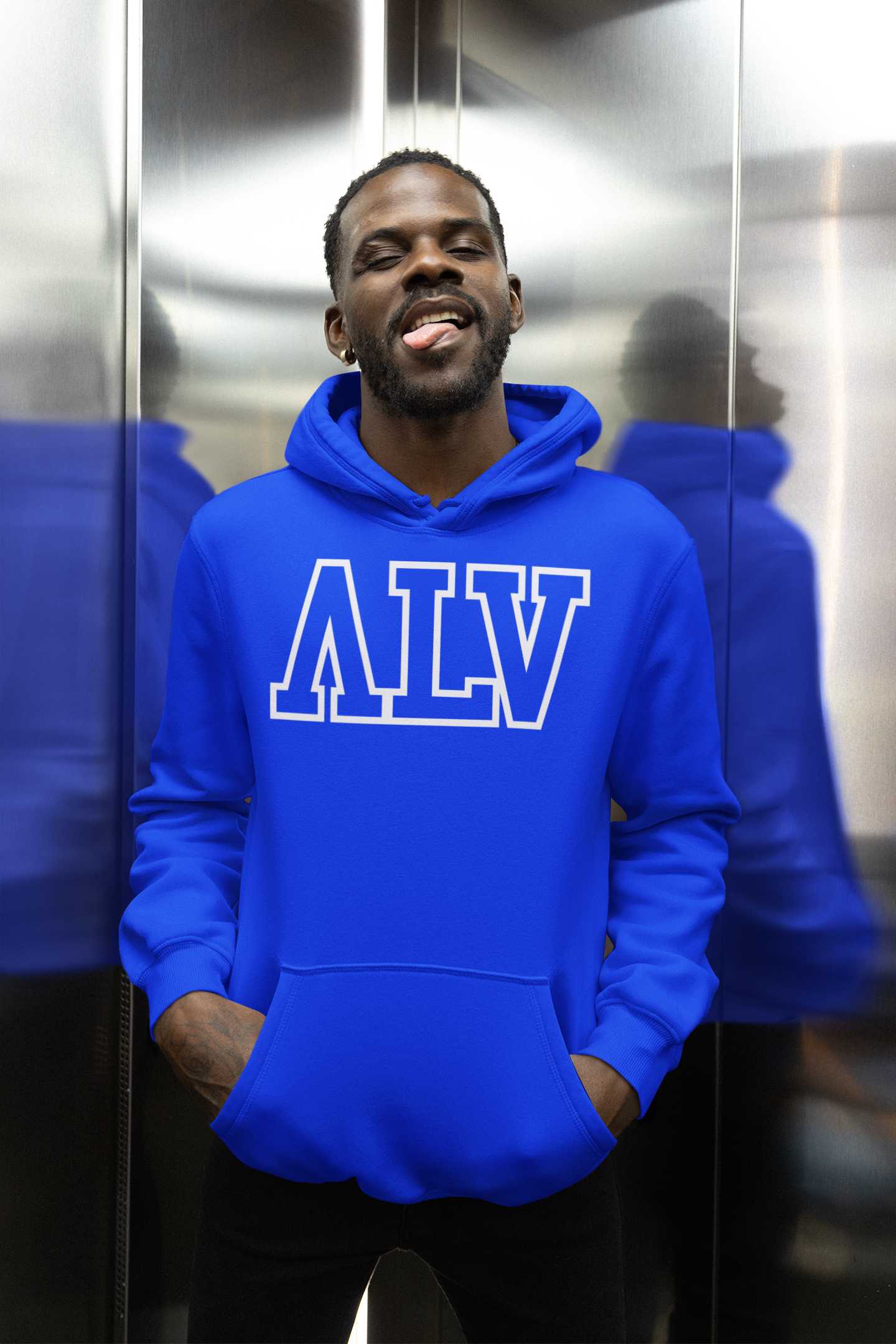ALV BLUE HOODIE