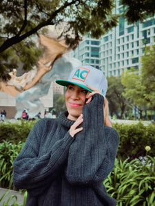 AC SNAPBACK WHITE