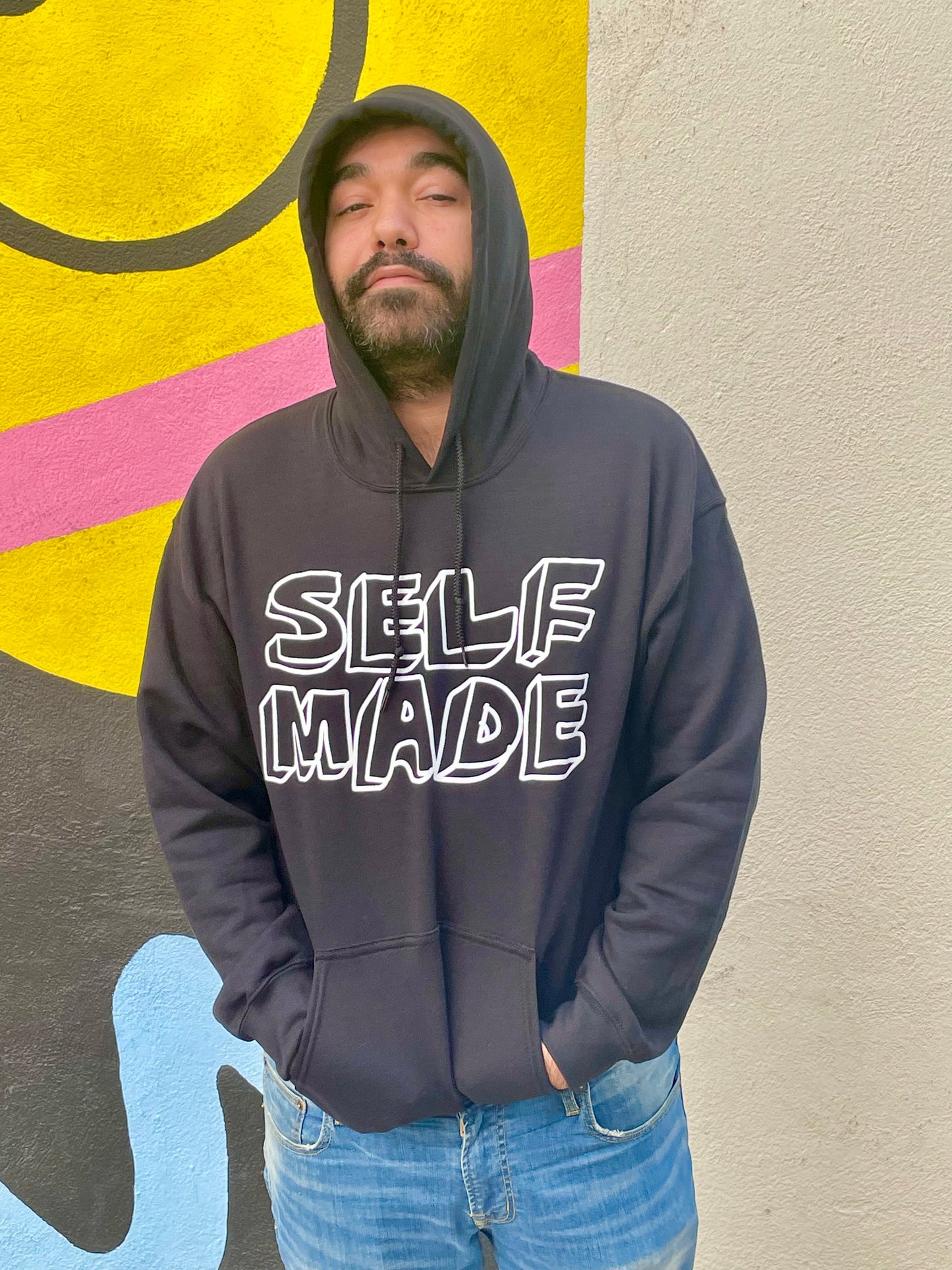 SELF MADE BLACK HOODIE