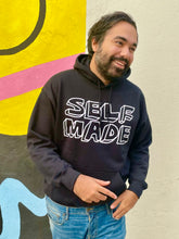 Load image into Gallery viewer, SELF MADE BLACK HOODIE