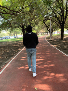 GET LUCKY BLACK HOODIE